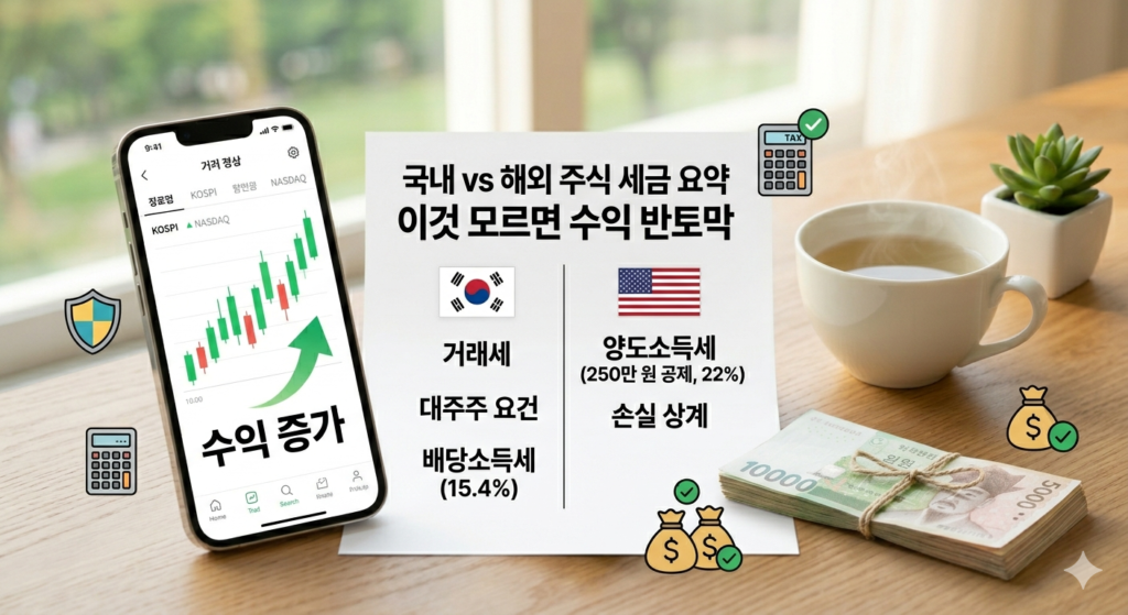 주식 세금

