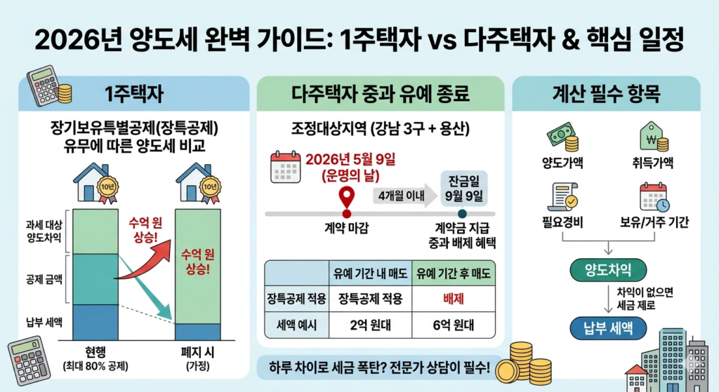 1주택자 양도세