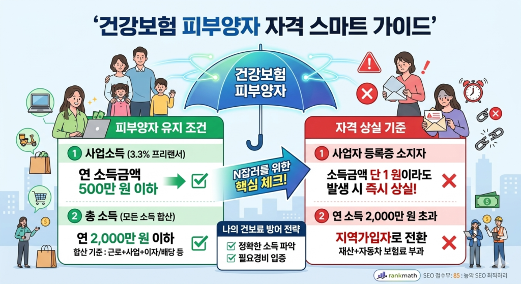 건강보험 피부양자 자격 스마트 가이드