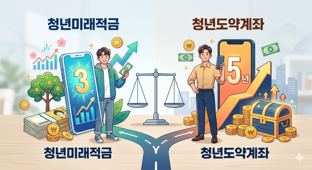 청년미래적금, 청년도약계좌
