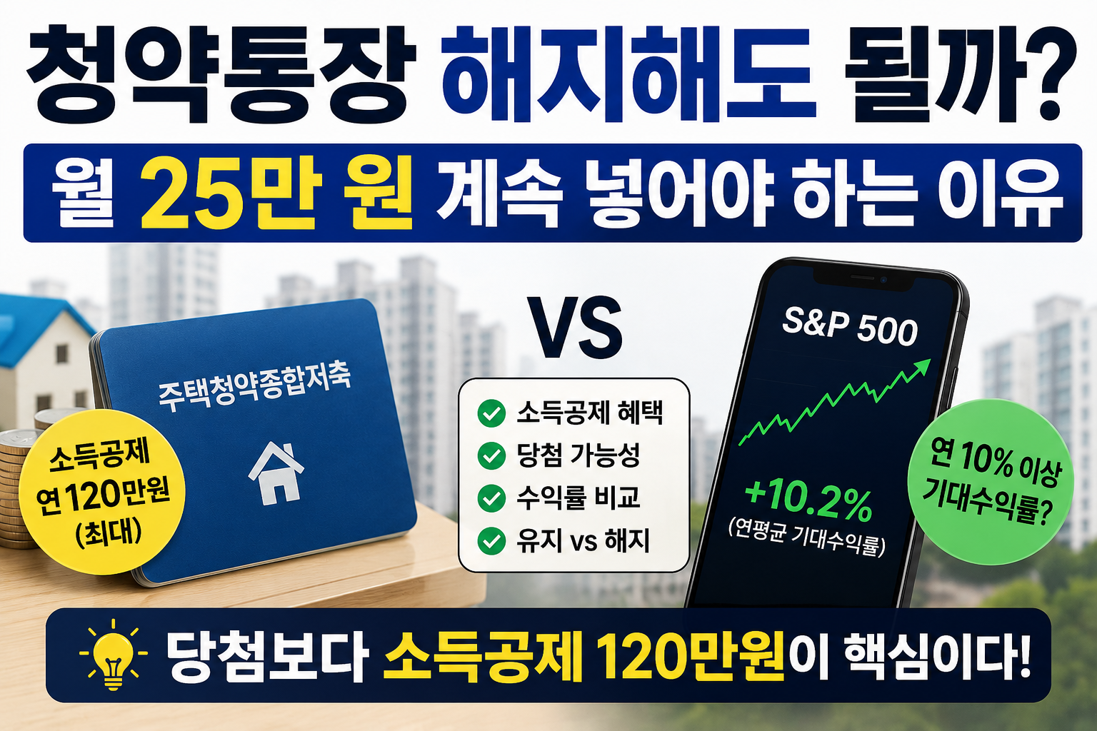 청약통장 해지